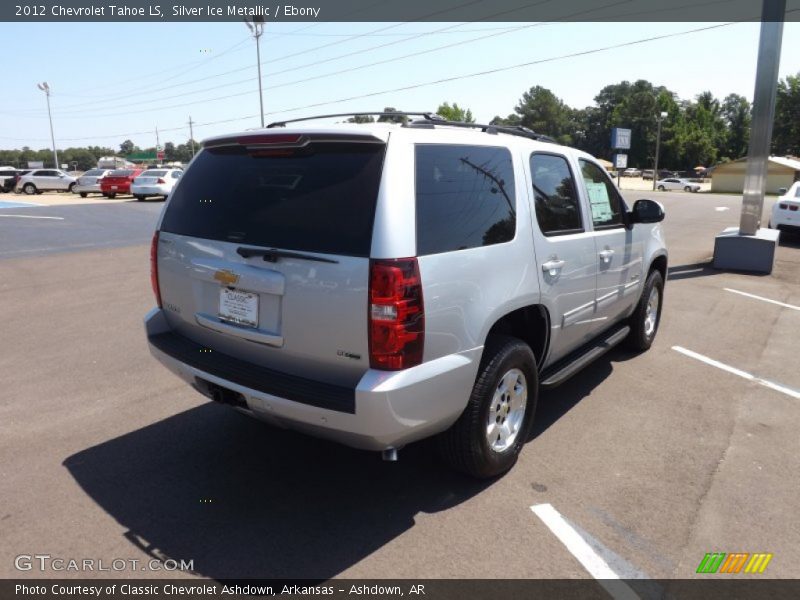 Silver Ice Metallic / Ebony 2012 Chevrolet Tahoe LS