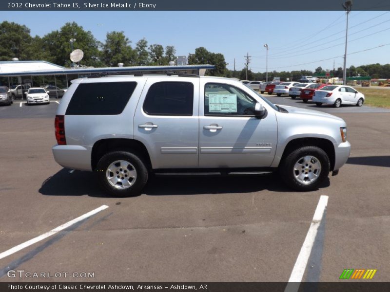 Silver Ice Metallic / Ebony 2012 Chevrolet Tahoe LS