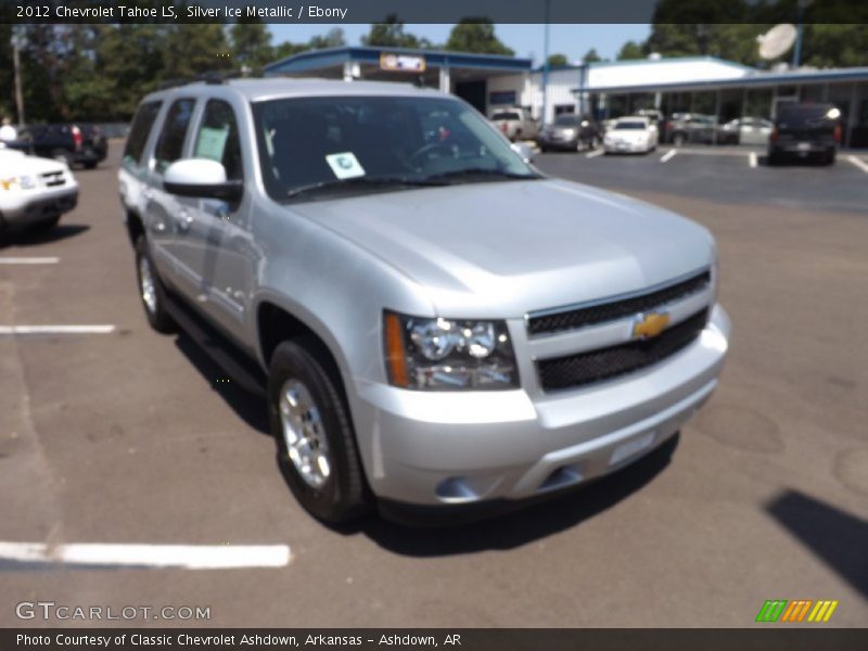 Silver Ice Metallic / Ebony 2012 Chevrolet Tahoe LS