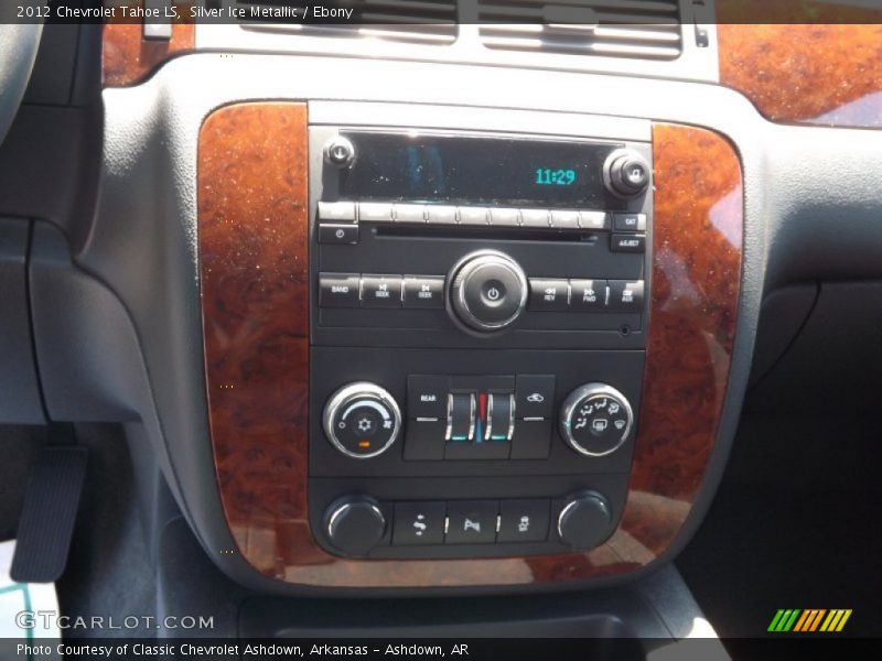 Silver Ice Metallic / Ebony 2012 Chevrolet Tahoe LS