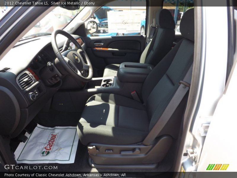Silver Ice Metallic / Ebony 2012 Chevrolet Tahoe LS