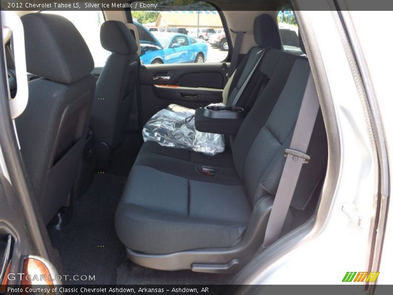 Silver Ice Metallic / Ebony 2012 Chevrolet Tahoe LS