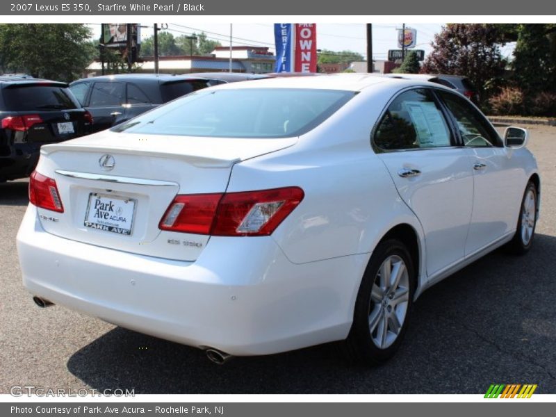 Starfire White Pearl / Black 2007 Lexus ES 350