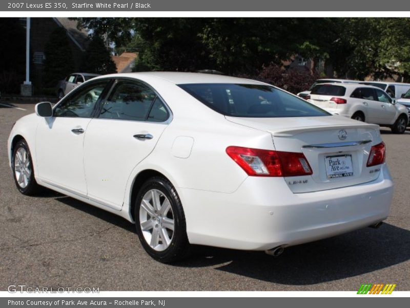 Starfire White Pearl / Black 2007 Lexus ES 350