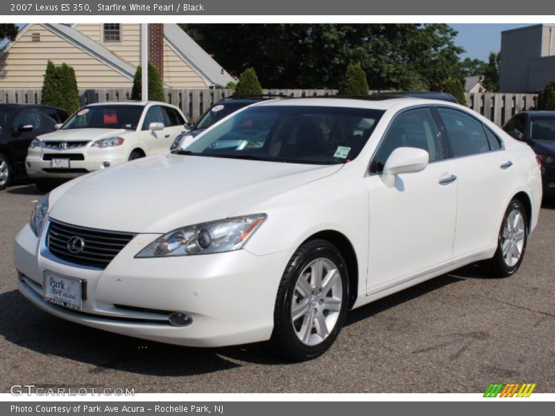 Starfire White Pearl / Black 2007 Lexus ES 350