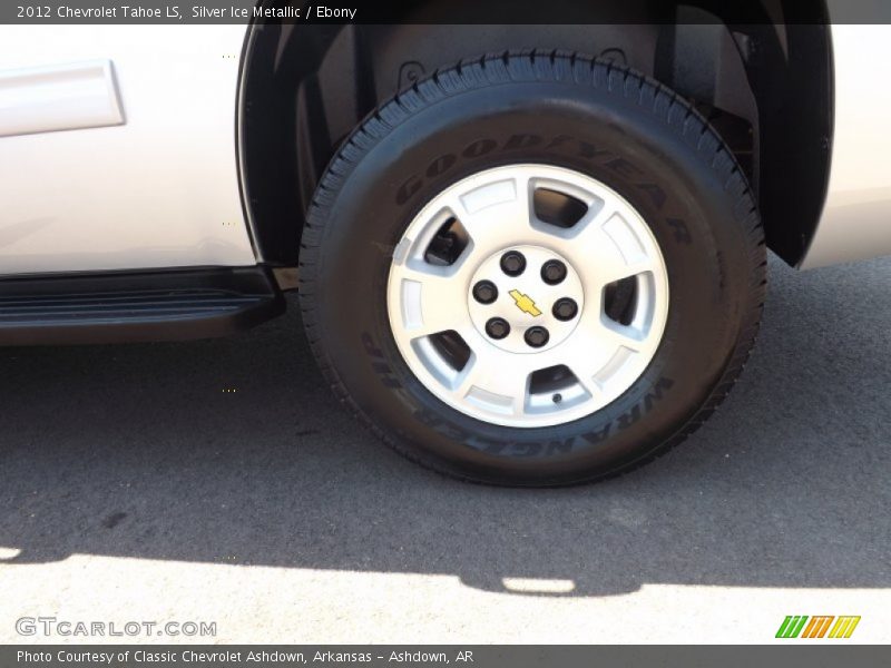 Silver Ice Metallic / Ebony 2012 Chevrolet Tahoe LS
