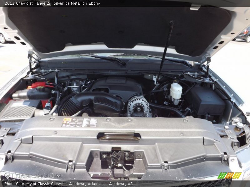 Silver Ice Metallic / Ebony 2012 Chevrolet Tahoe LS