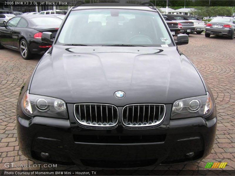 Jet Black / Black 2006 BMW X3 3.0i