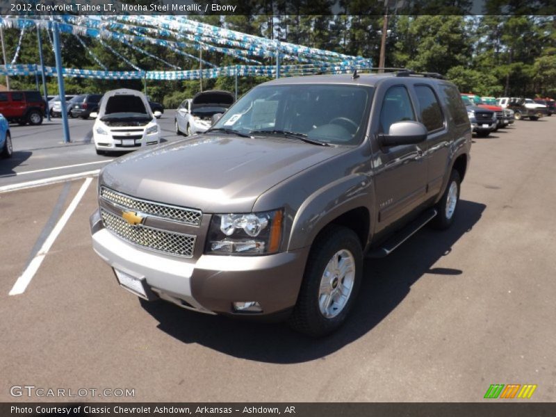 Mocha Steel Metallic / Ebony 2012 Chevrolet Tahoe LT