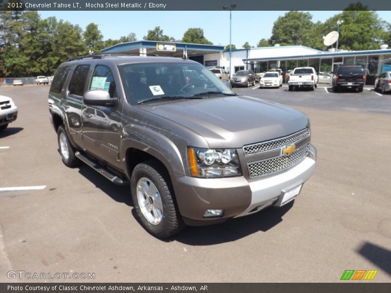 Mocha Steel Metallic / Ebony 2012 Chevrolet Tahoe LT