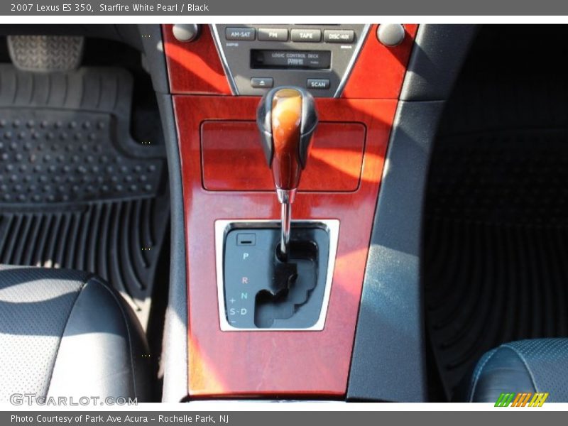 Starfire White Pearl / Black 2007 Lexus ES 350