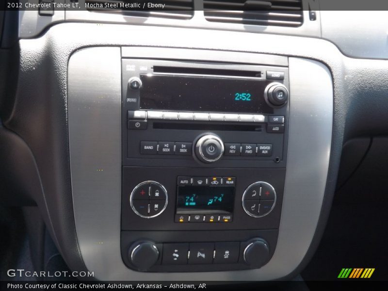 Mocha Steel Metallic / Ebony 2012 Chevrolet Tahoe LT
