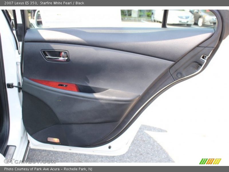 Starfire White Pearl / Black 2007 Lexus ES 350