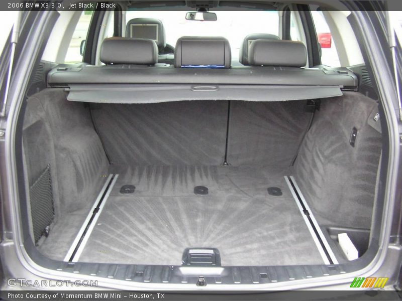 Jet Black / Black 2006 BMW X3 3.0i