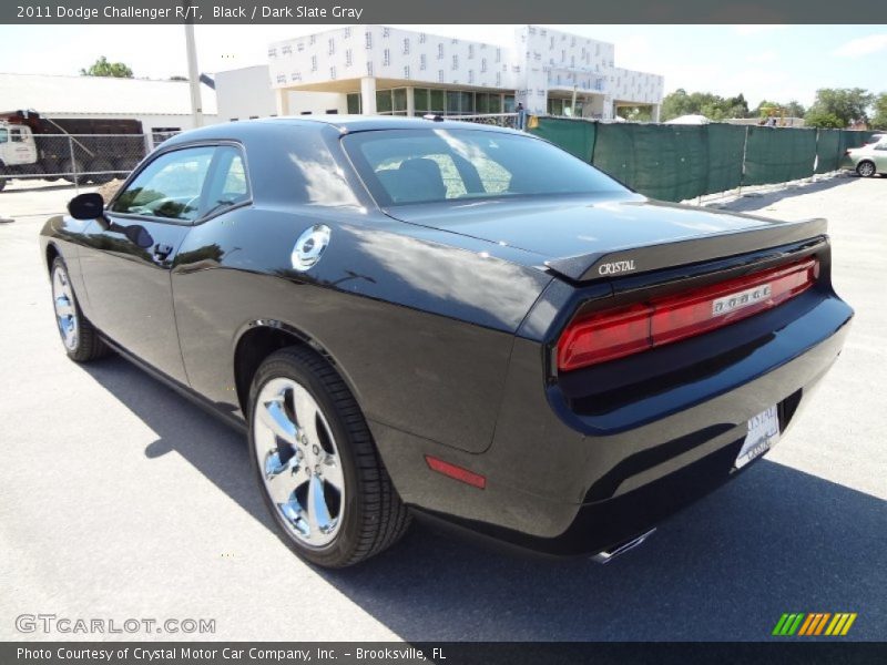 Black / Dark Slate Gray 2011 Dodge Challenger R/T