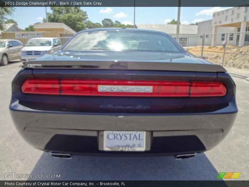 Black / Dark Slate Gray 2011 Dodge Challenger R/T