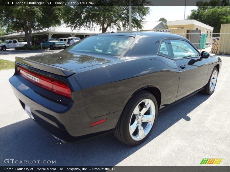 Black / Dark Slate Gray 2011 Dodge Challenger R/T