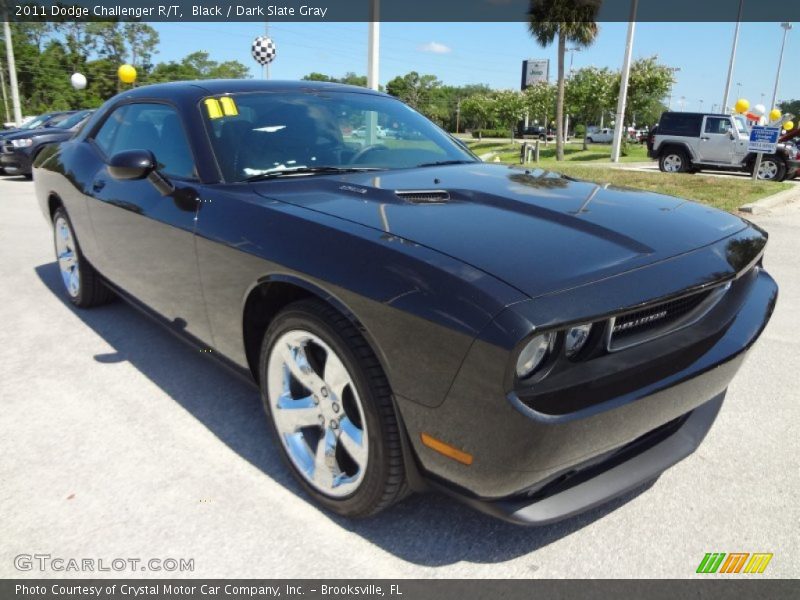 Black / Dark Slate Gray 2011 Dodge Challenger R/T