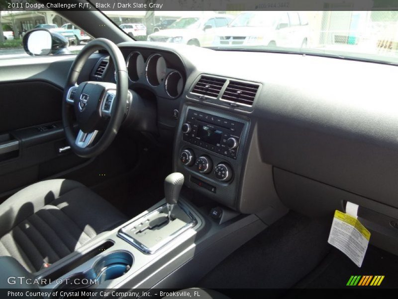 Black / Dark Slate Gray 2011 Dodge Challenger R/T