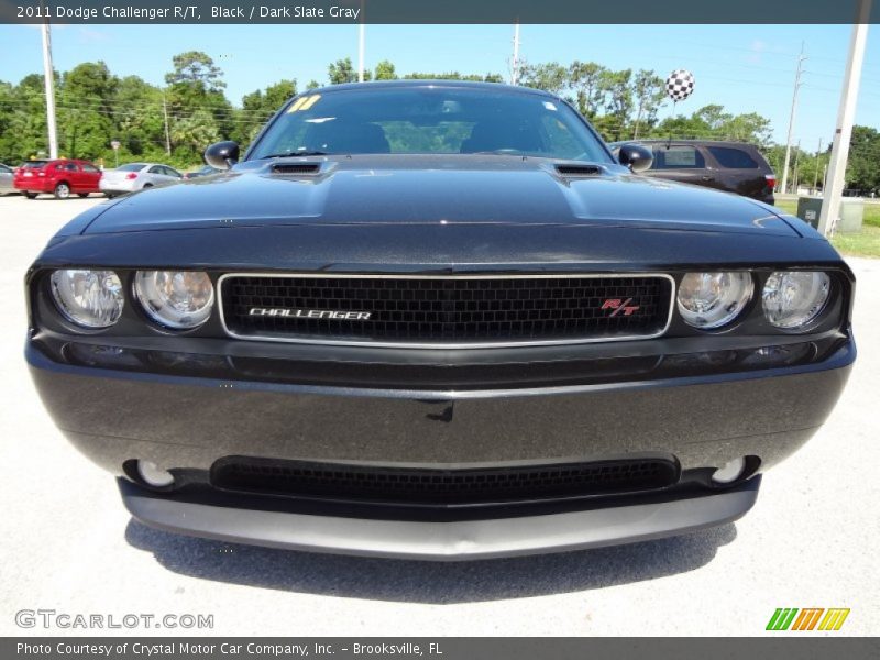 Black / Dark Slate Gray 2011 Dodge Challenger R/T