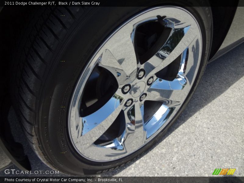 Black / Dark Slate Gray 2011 Dodge Challenger R/T