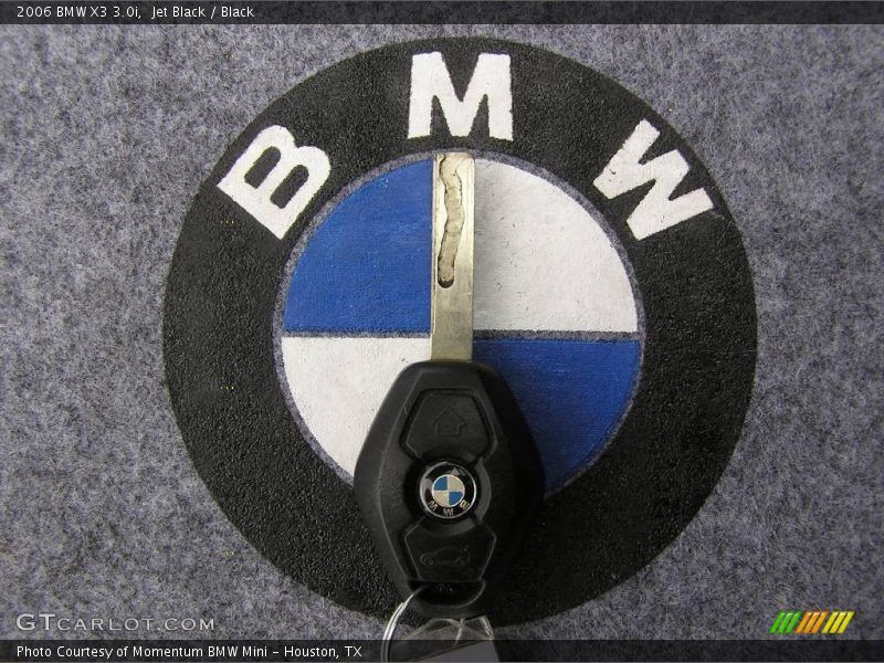 Jet Black / Black 2006 BMW X3 3.0i