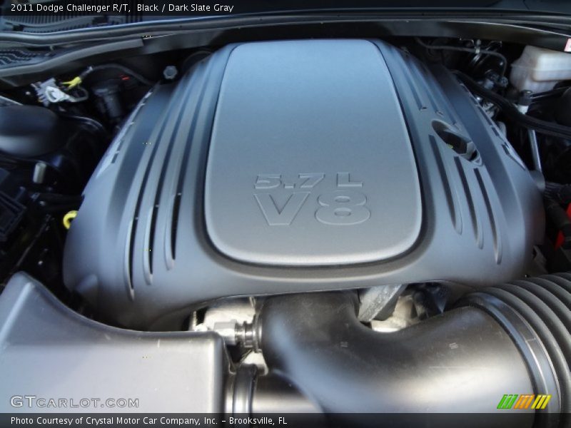 Black / Dark Slate Gray 2011 Dodge Challenger R/T