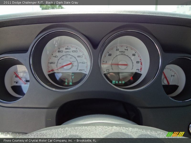 Black / Dark Slate Gray 2011 Dodge Challenger R/T