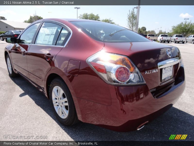 Tuscan Sun / Charcoal 2011 Nissan Altima 2.5 S