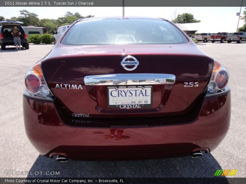 Tuscan Sun / Charcoal 2011 Nissan Altima 2.5 S