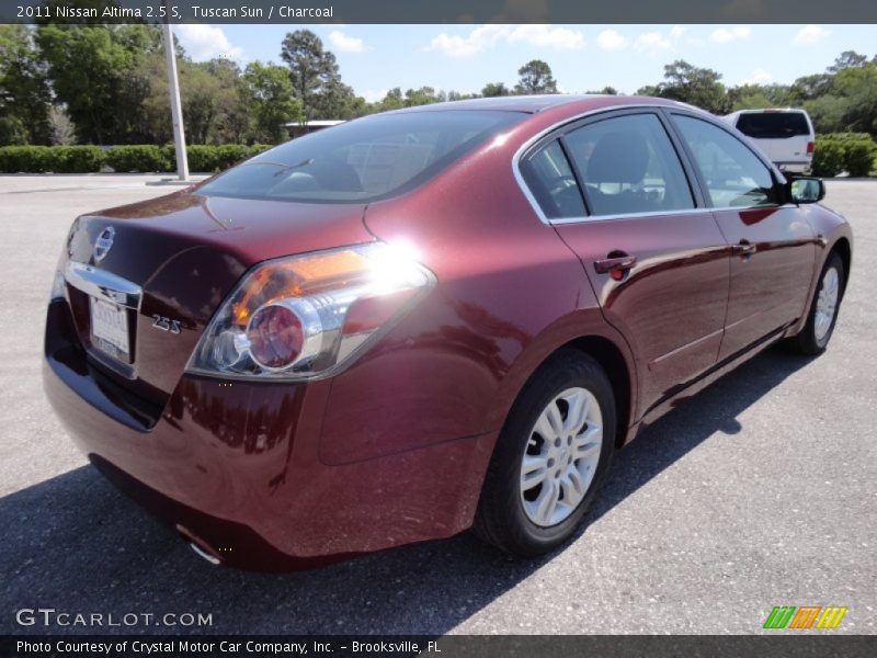 Tuscan Sun / Charcoal 2011 Nissan Altima 2.5 S
