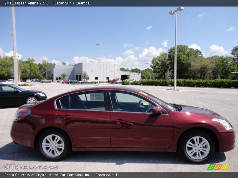 Tuscan Sun / Charcoal 2011 Nissan Altima 2.5 S
