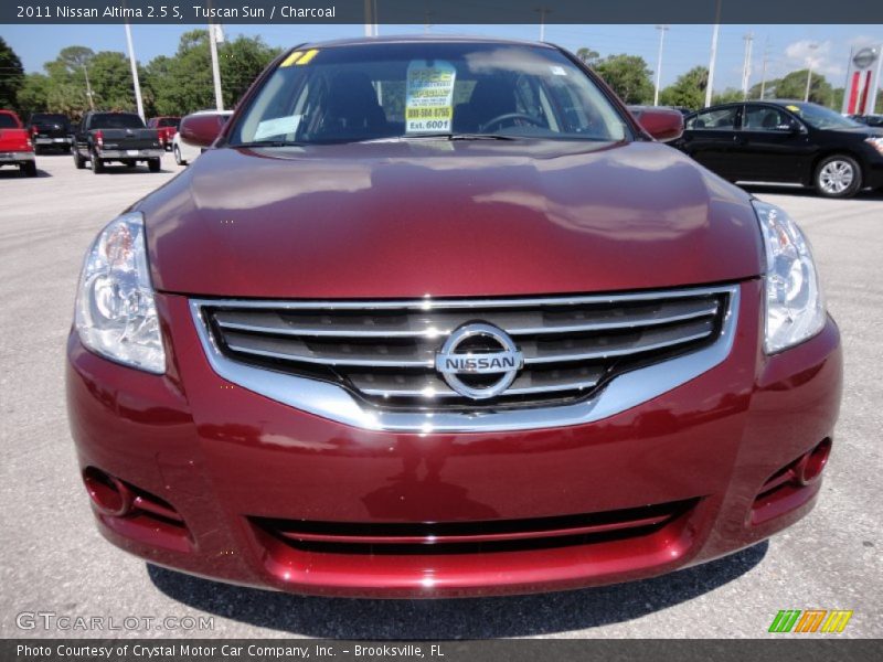 Tuscan Sun / Charcoal 2011 Nissan Altima 2.5 S