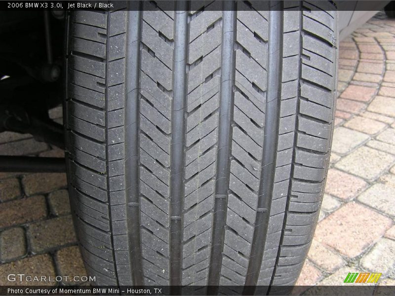 Jet Black / Black 2006 BMW X3 3.0i