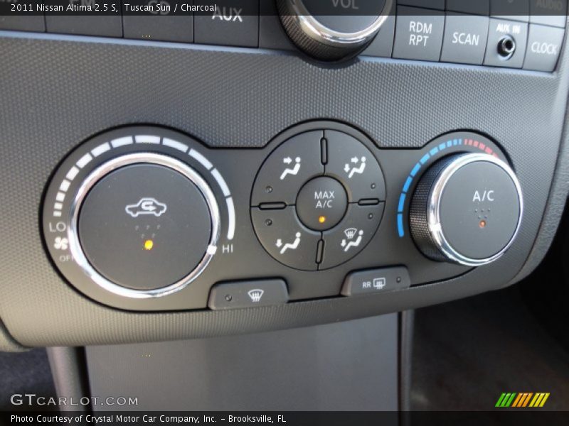 Tuscan Sun / Charcoal 2011 Nissan Altima 2.5 S