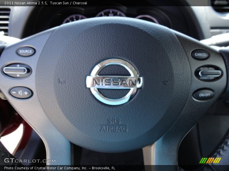 Tuscan Sun / Charcoal 2011 Nissan Altima 2.5 S