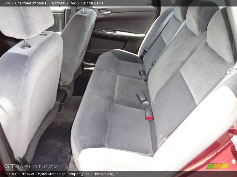 Bordeaux Red / Neutral Beige 2007 Chevrolet Impala LS