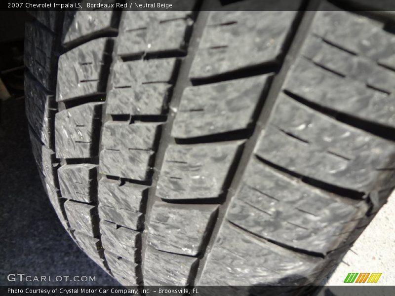 Bordeaux Red / Neutral Beige 2007 Chevrolet Impala LS