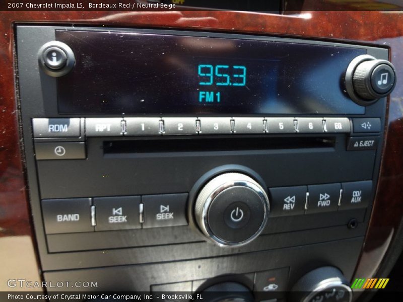 Bordeaux Red / Neutral Beige 2007 Chevrolet Impala LS