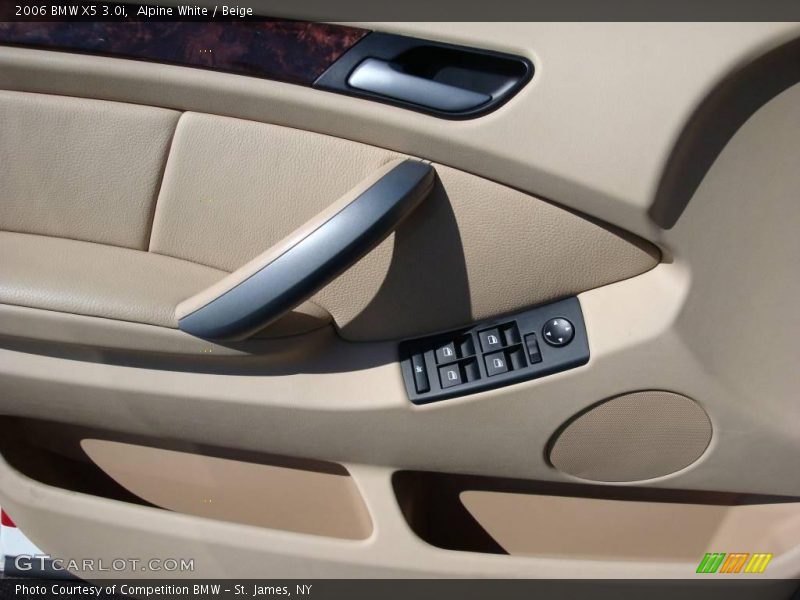 Alpine White / Beige 2006 BMW X5 3.0i