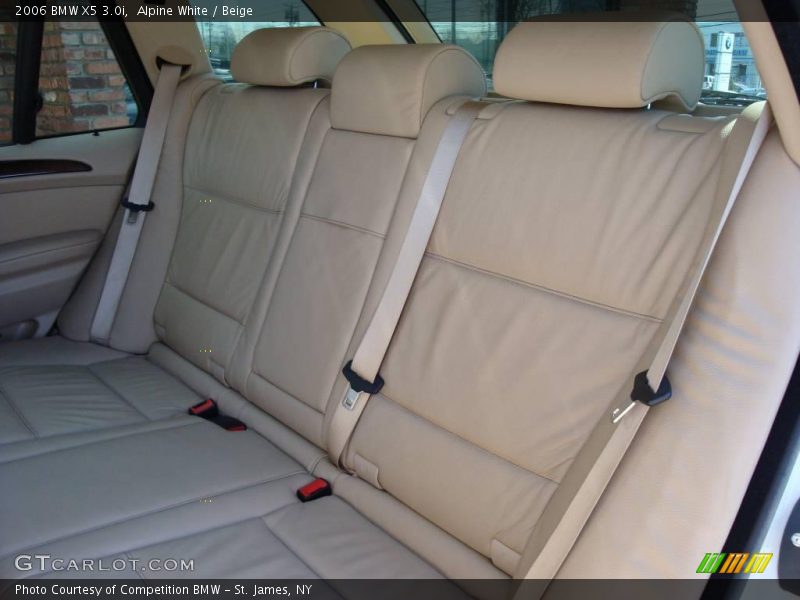 Alpine White / Beige 2006 BMW X5 3.0i