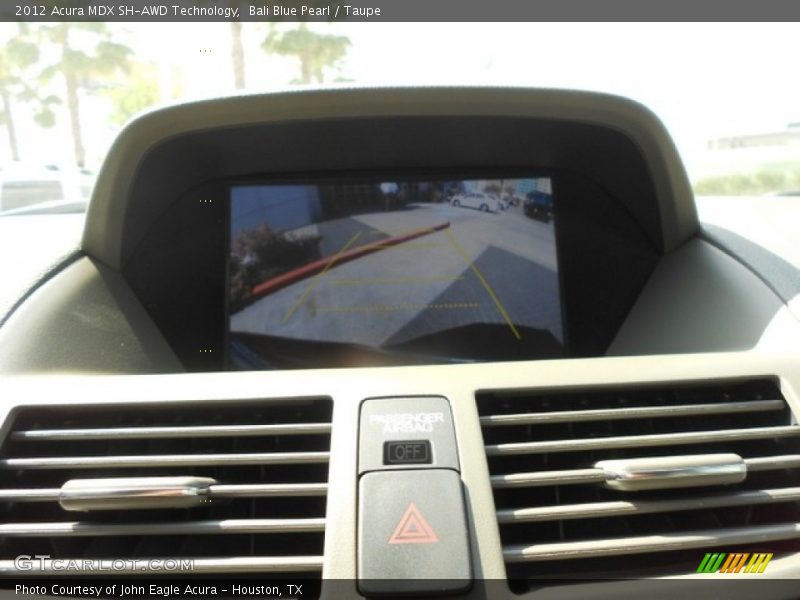 Bali Blue Pearl / Taupe 2012 Acura MDX SH-AWD Technology