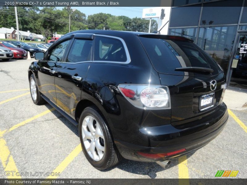 Brilliant Black / Black 2010 Mazda CX-7 s Grand Touring AWD