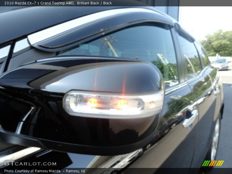 Brilliant Black / Black 2010 Mazda CX-7 s Grand Touring AWD