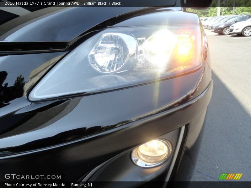 Brilliant Black / Black 2010 Mazda CX-7 s Grand Touring AWD