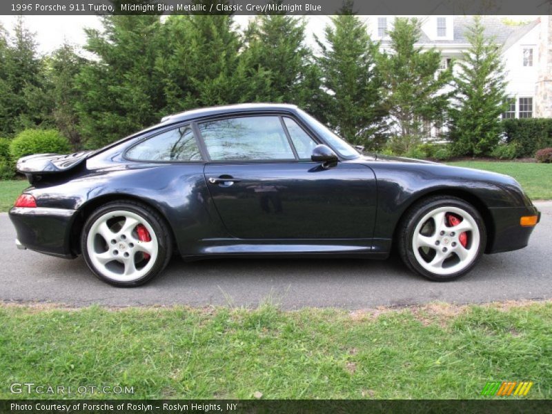  1996 911 Turbo Midnight Blue Metallic
