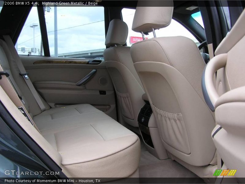 Highland Green Metallic / Beige 2006 BMW X5 4.4i