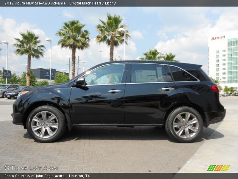  2012 MDX SH-AWD Advance Crystal Black Pearl