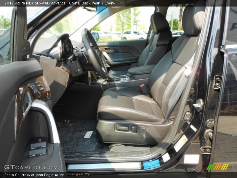  2012 MDX SH-AWD Advance Ebony Interior