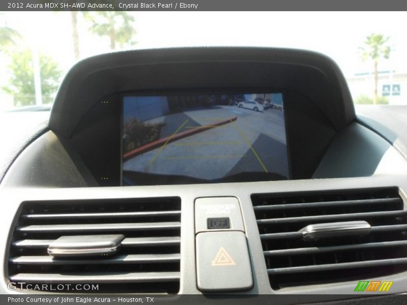 Crystal Black Pearl / Ebony 2012 Acura MDX SH-AWD Advance